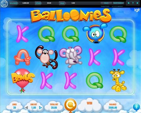 balloonies slot game|Balloonies Free Play in Demo Mode & Review.